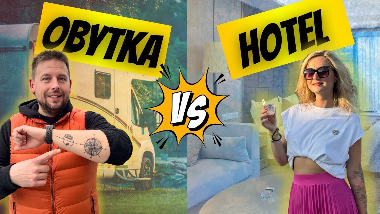 Kdo vyhraje Hotel nebo Obytka? Zjistíme to na cestě přes Znojmo do hotelu Thaya