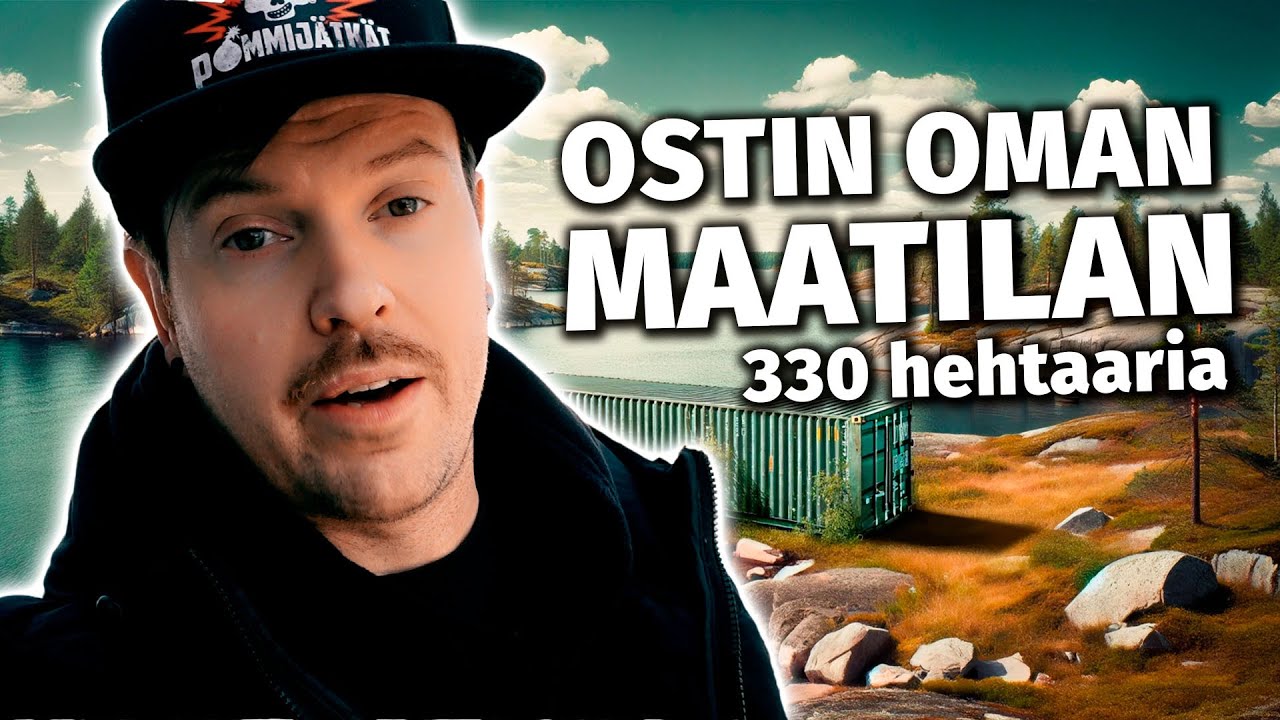 Ostin 330 hehtaarin maatilan!!