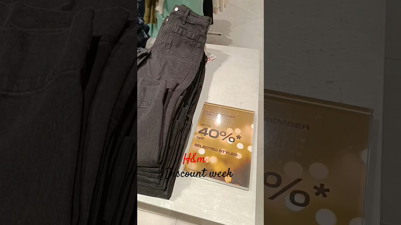 h&m running discount week #fashion #sale #shopping #outfitideas #h&m