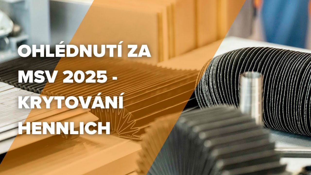 Krytování HENNLICH - Viděli jste nás na MSV 2025?