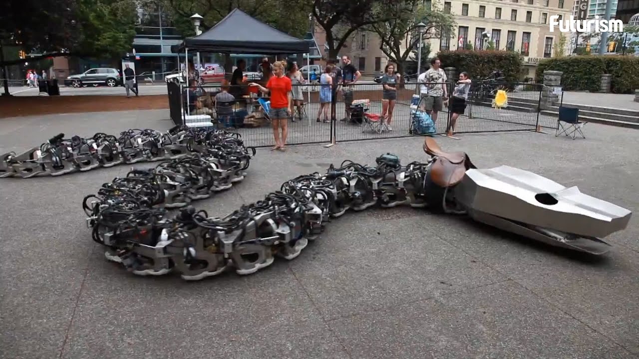 The Largest Snake In The World Has Been Reincarnated As A Functioning Robot