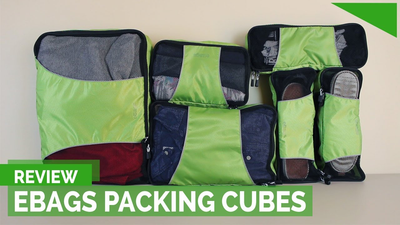 eBags 6-Piece Value Packing Cube Set Review | Best Overall Packing Cubes on Amazon