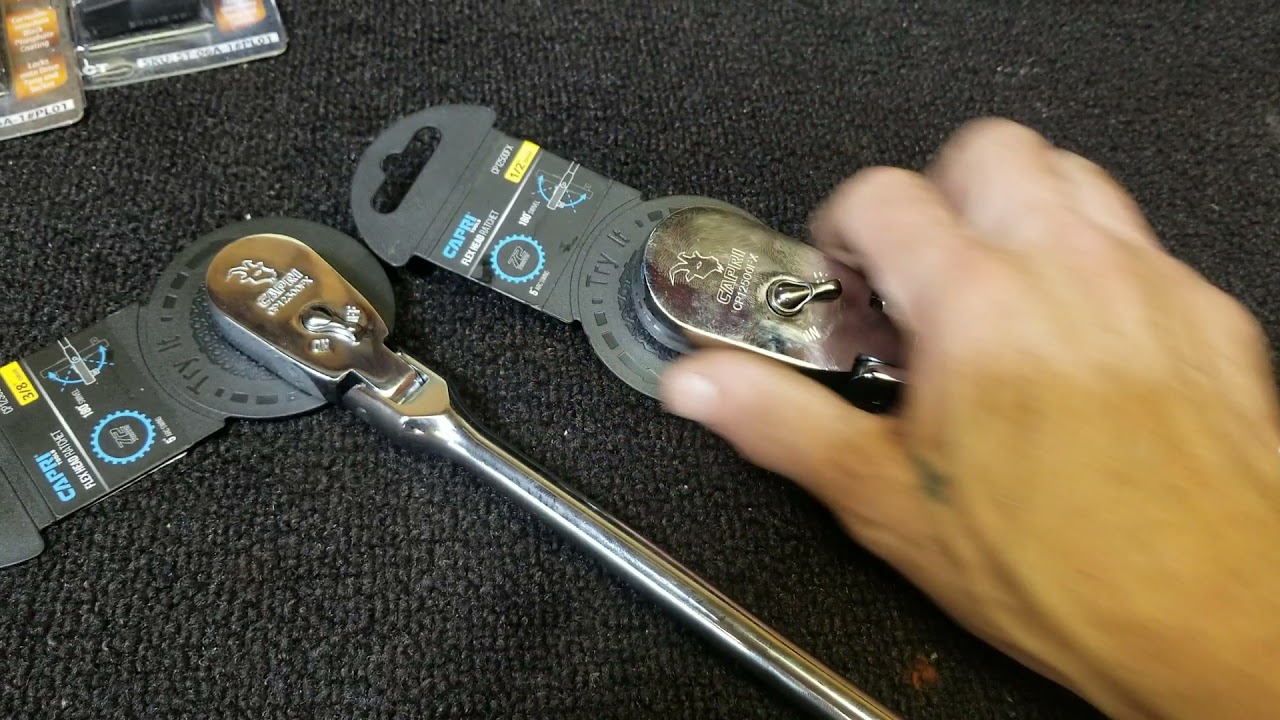 capri tools flex head ratchets