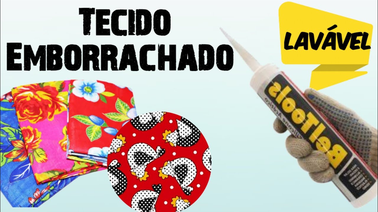 Tecido Emborrachado Caseiro com 1 Material
