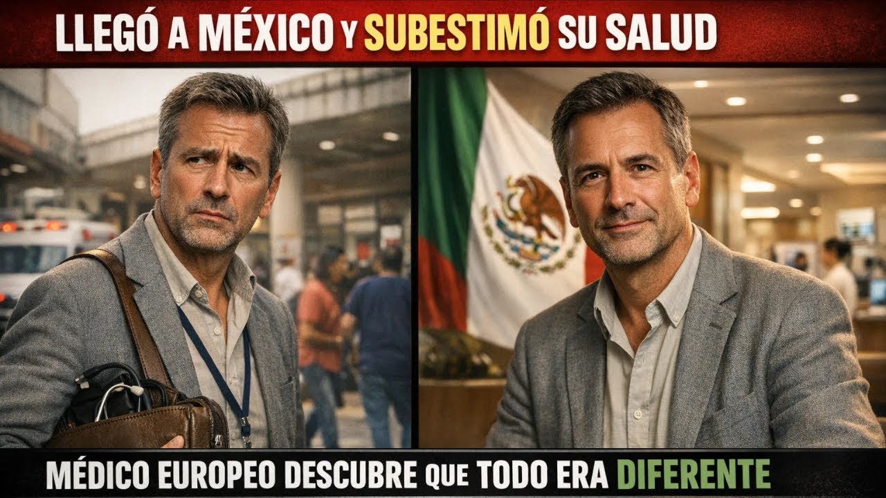 AL LLEGAR A MÉXICO, MÉDICO EUROPEO SUBESTIMÓ LA SALUD EN MÉXICO… HASTA QUE VIVIÓ ESTO!