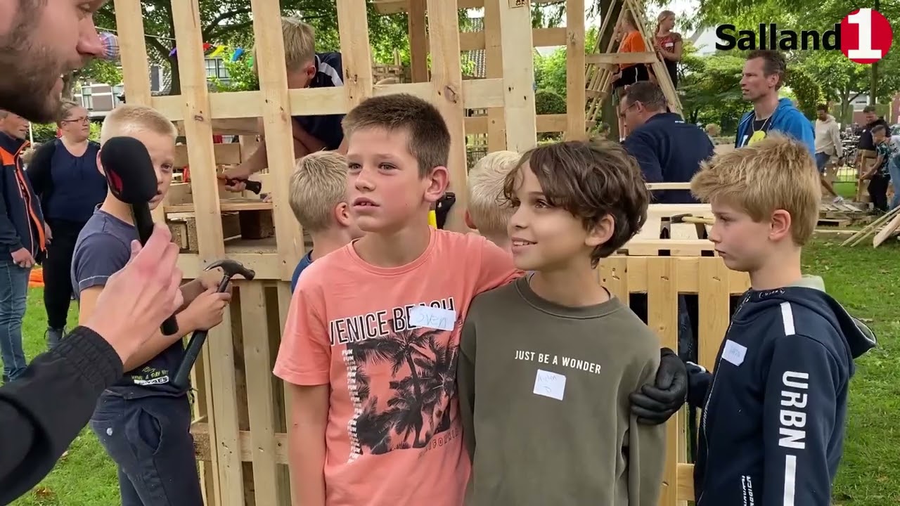 Houtdorp Olst van start gegaan: ''Altijd leuk als de kinderen blij zijn!''