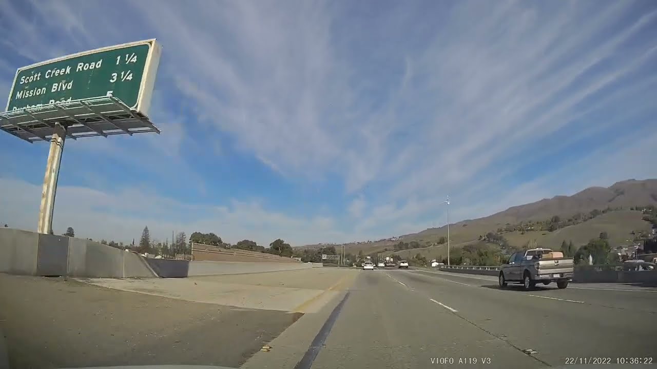 2022/11 Interstate 680 (I-680), California