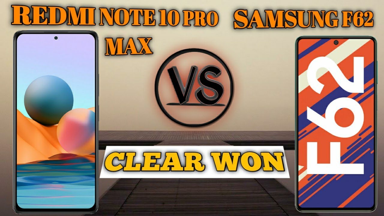 Redmi Note 10 pro max vs Samsung f62