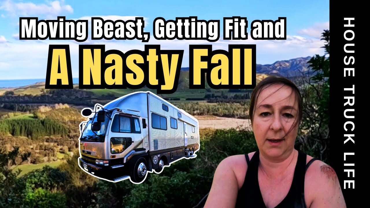 House truck family fun before a NASTY fall | New Zealand RV Life