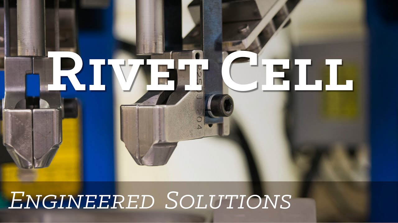 Rivet Cell in Custom Automobile Shroud Assembly System with Vibratory Bowl Feeders | Trimantec