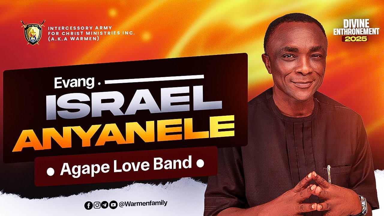 Bro. Israel Anyanele Gives a SPIRIT Filled Performance at Divine Enthronement 2025