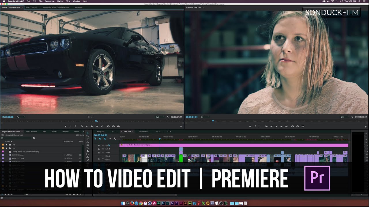 Adobe Premiere CC: как редактировать в Adobe Premiere
