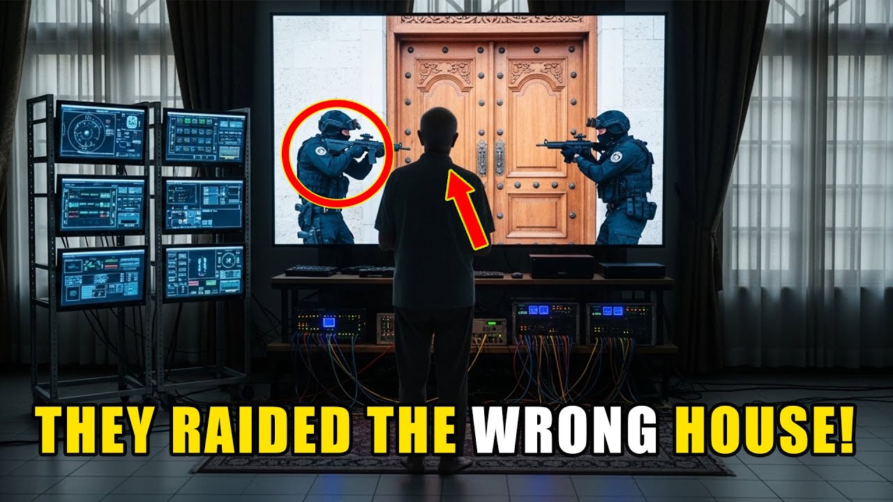 Police Raid Wrong House - Owner Is Retired Judge With Surveillance EVERYWHERE!
