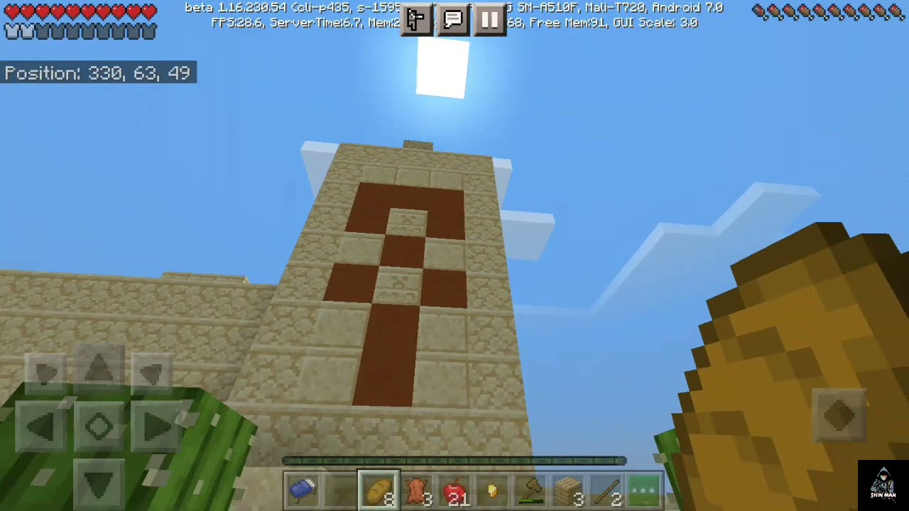 |MINECRAFT GAMEPLAY #1|#SHINMAN|