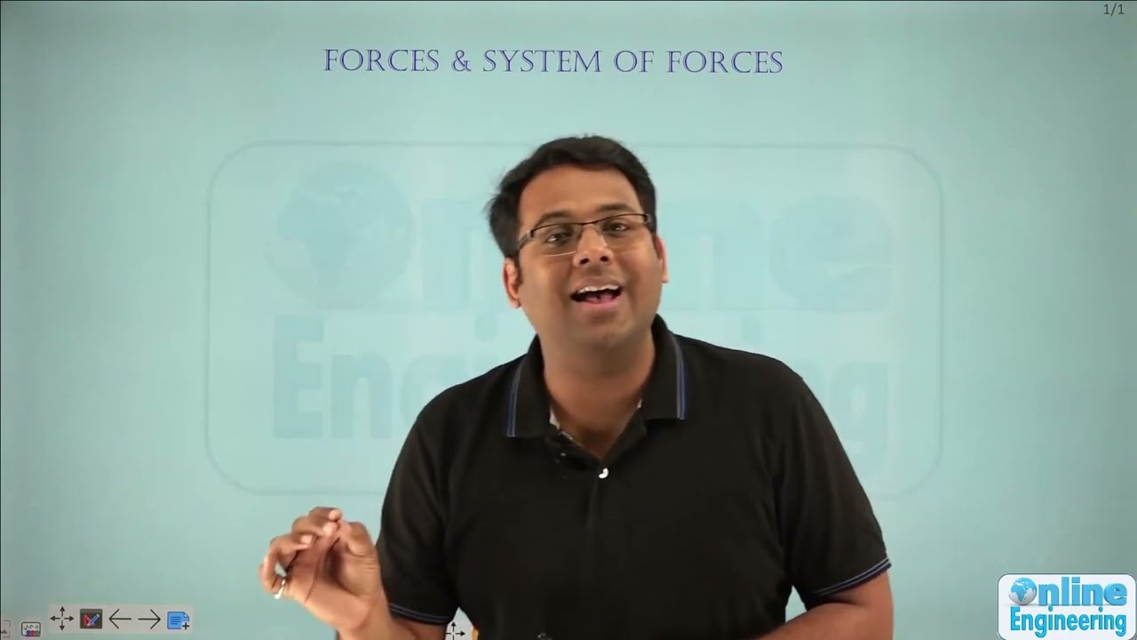 1.3 Forces & System of Forces || Engineering Mechanics || Vishal Bhatt Sir
