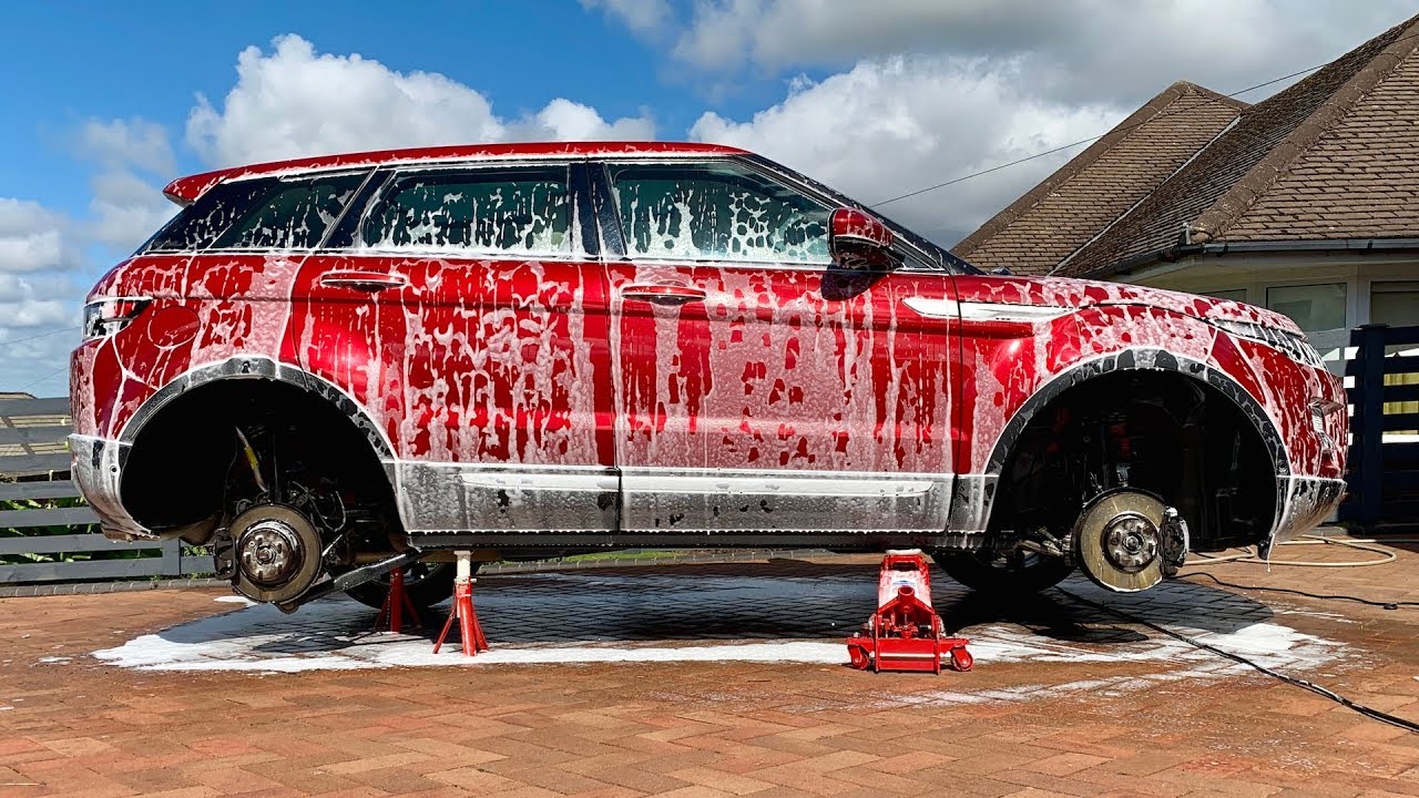 Мойка колес Range Rover Evoque Wheels-Off