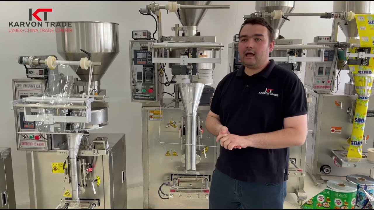 ҚАДОКЛАШ УСКУНАЛАРИ | QADOQLASH BIZNESI