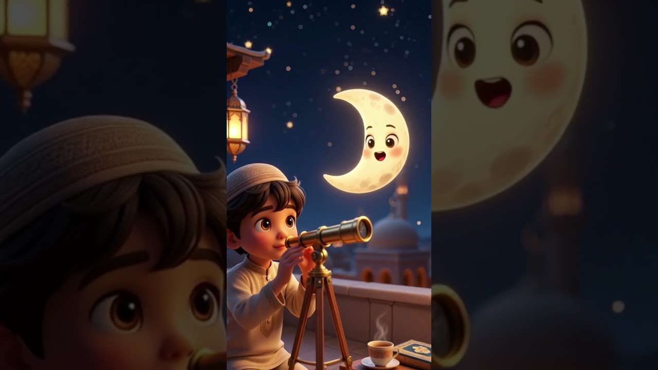 الهلال اعتذر للطفل: اتأخرت شوية! 😱🌙 | شوفوا الحكاية