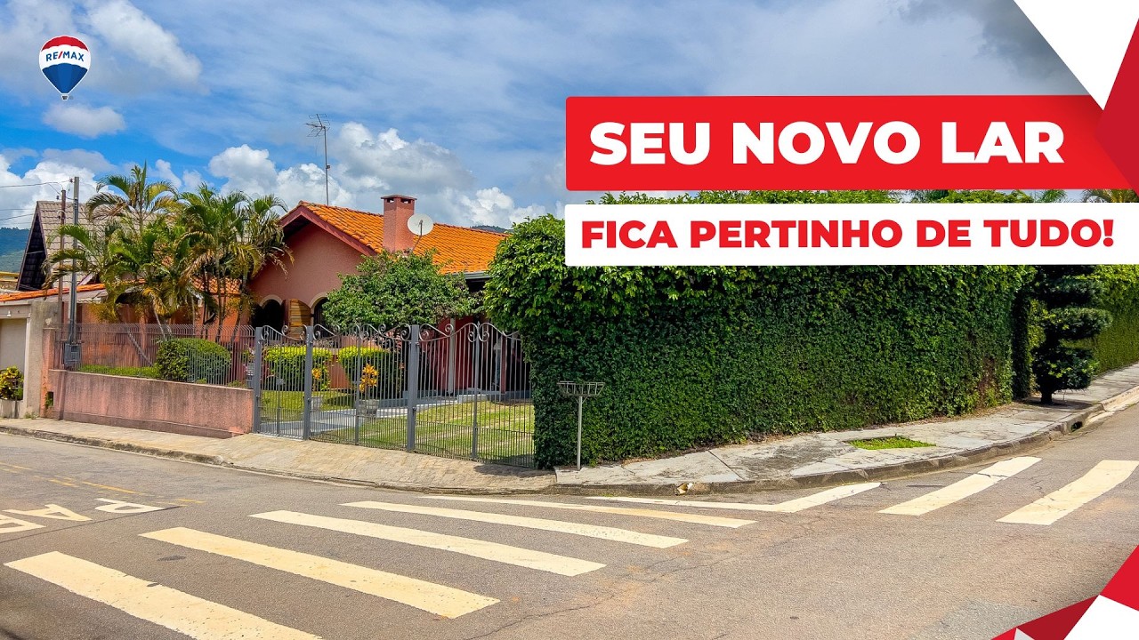 Sua familia vai amar morar aqui! Casa à venda no bairro Vila Giglio em Atibaia/SP