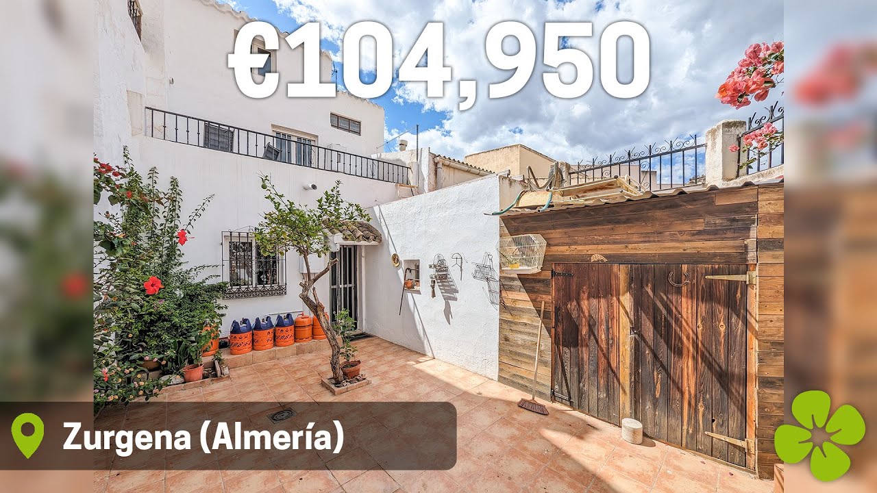 SOLD! - HOUSE TOUR SPAIN | Village house in Zurgena @ €104,950 - ref. 02356