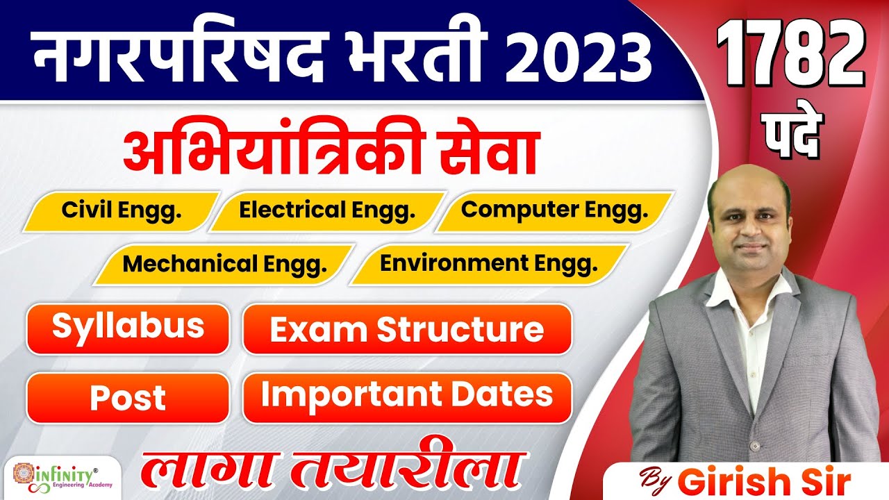 nagar parishad recruitment 2023 | Exam Pattern & Syllabus #nagarparishadbharti2023