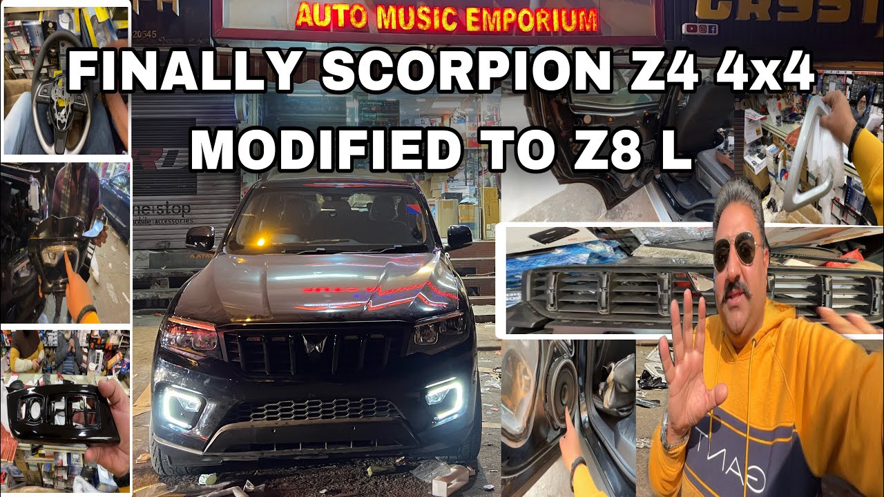 SCORPIO N पहुँची Karol Bagh For MODIFICATIONS | All Mahindra Genuine Accessories