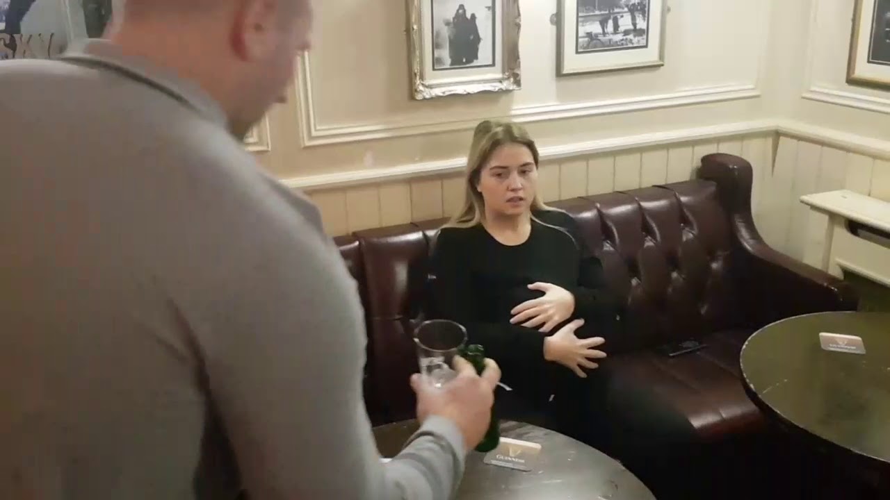 Having a pint with your missus when she is Pregnant...