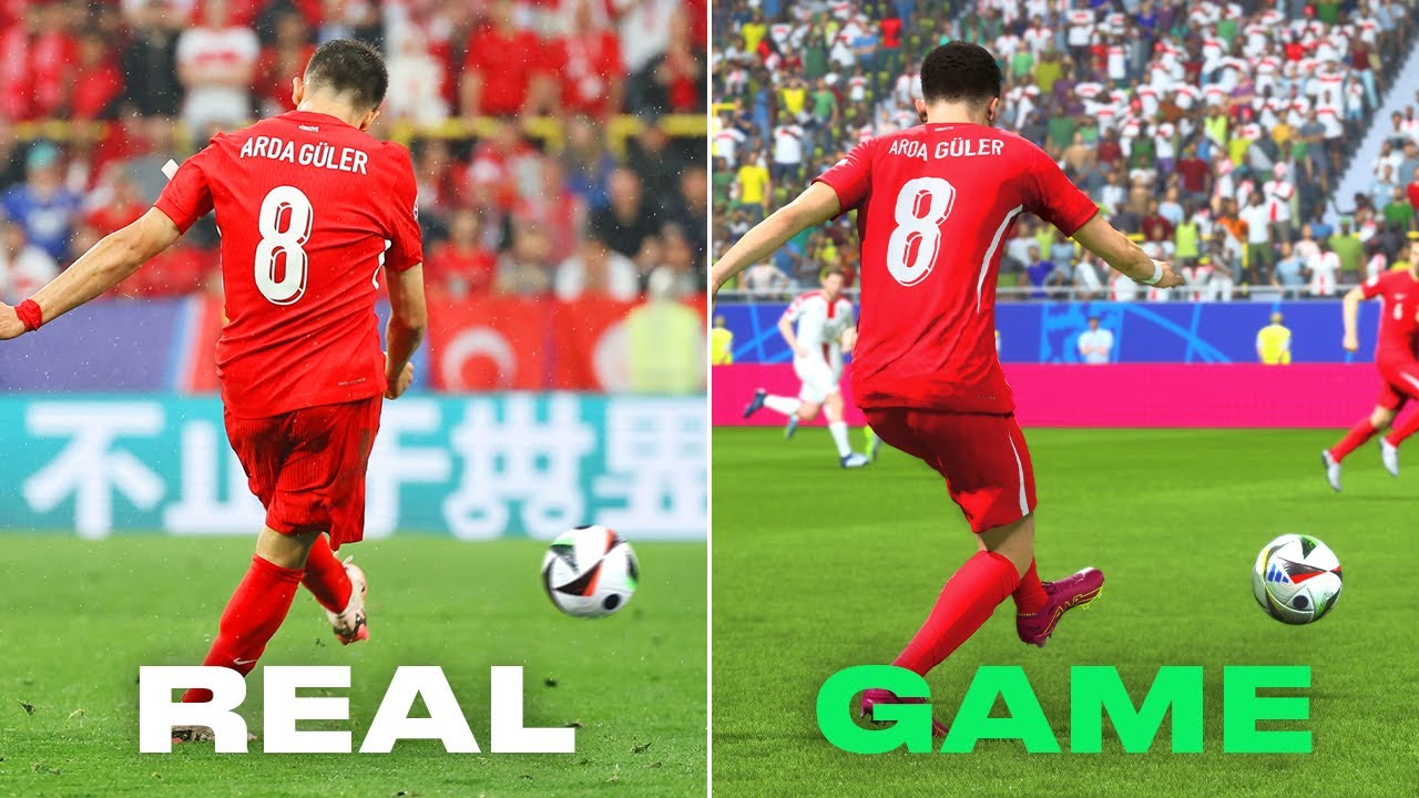 EURO 2024 - Best Goal from Each Country (EAFC24 Recreation)