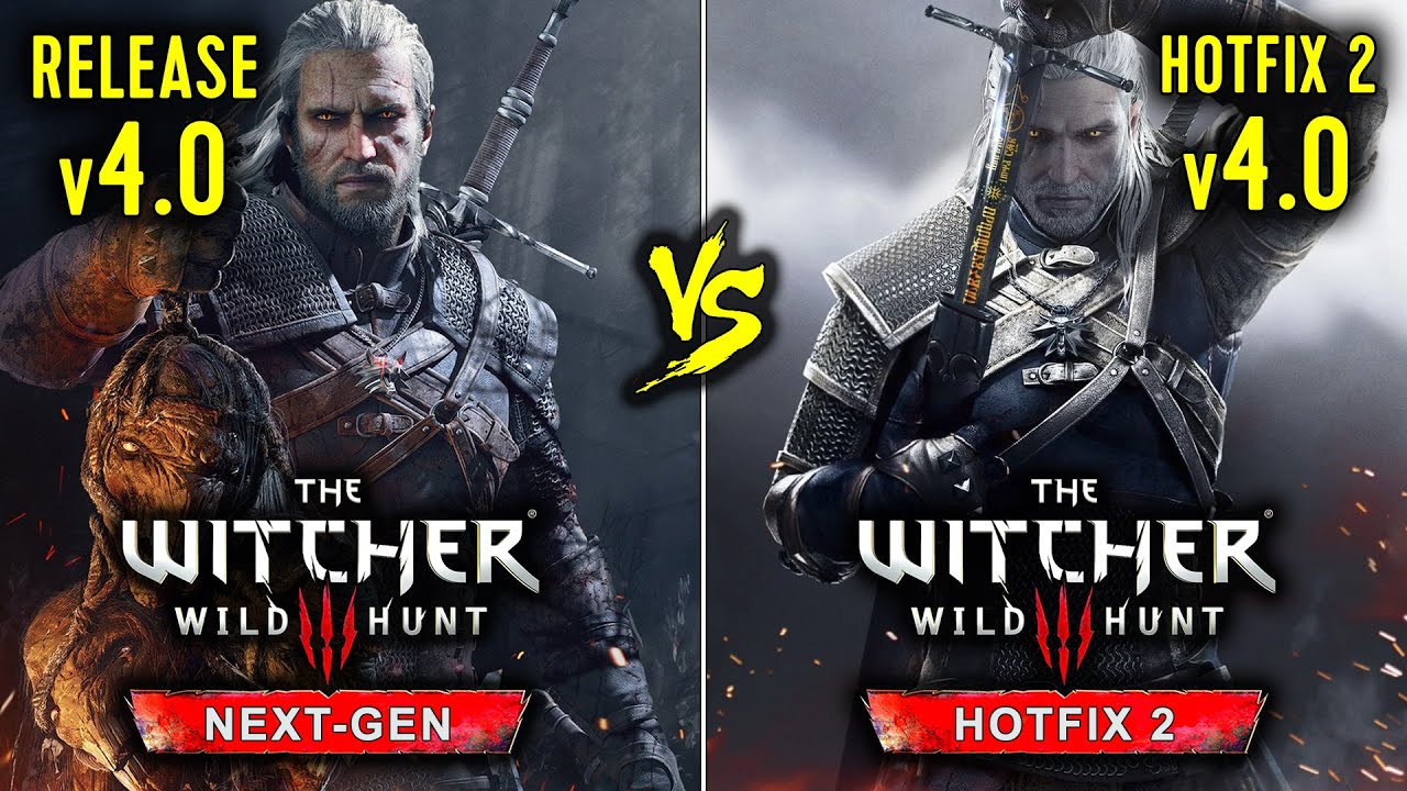 Wiedźmin 3: Dziki Gon &ndash; wydanie nowej generacji vs HotFix 2 | v4.00 [wersja vs HotFix 2]