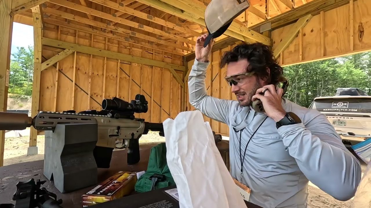 Sugar Weasel 8” — 300 Blackout (150gr Federal Fusion) @ 300 → 500 yd | ACOG 4x Live-Fire Test