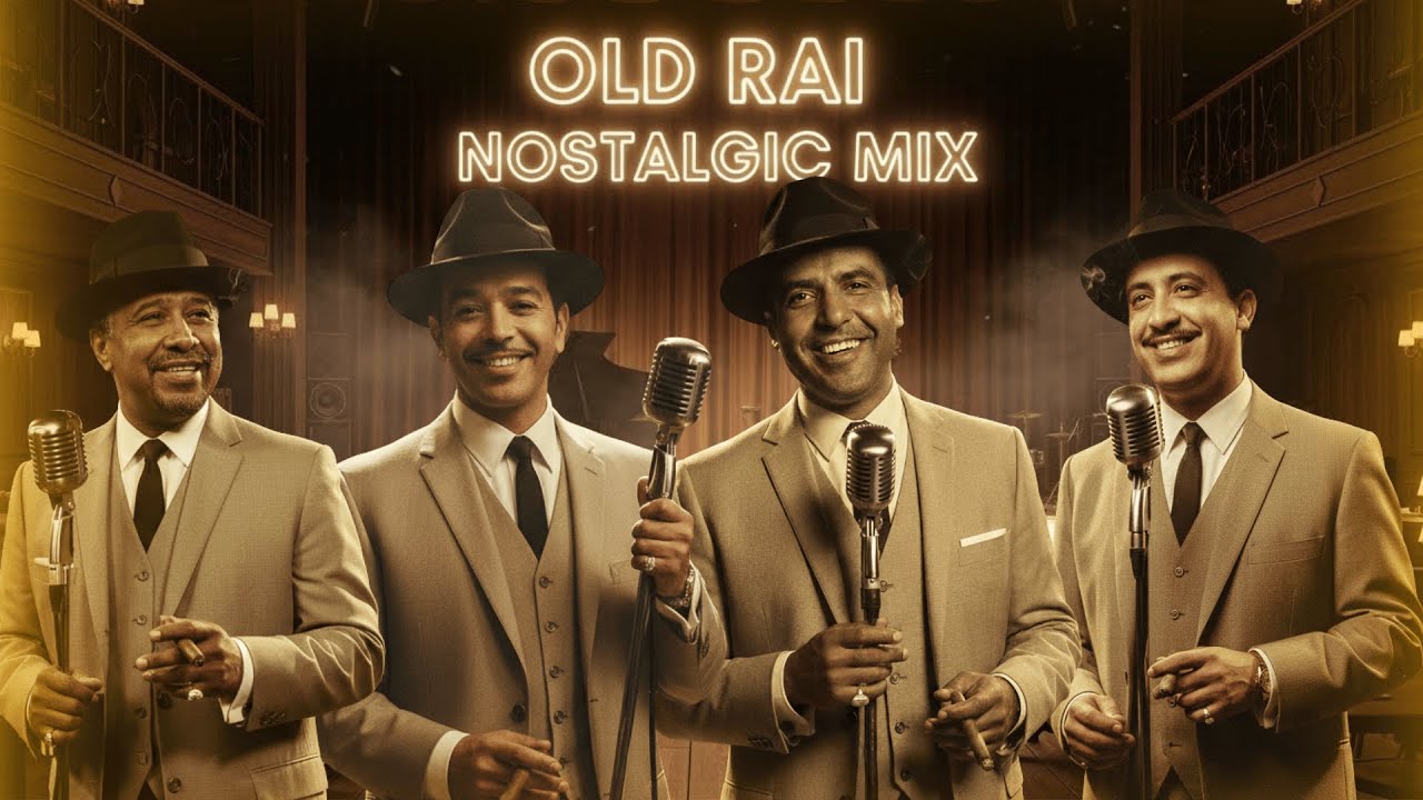 Cheb Khaled x Mami x Hasni x Nasro – Old Rai Nostalgic Mix (1970s Jazz Soul Cover)