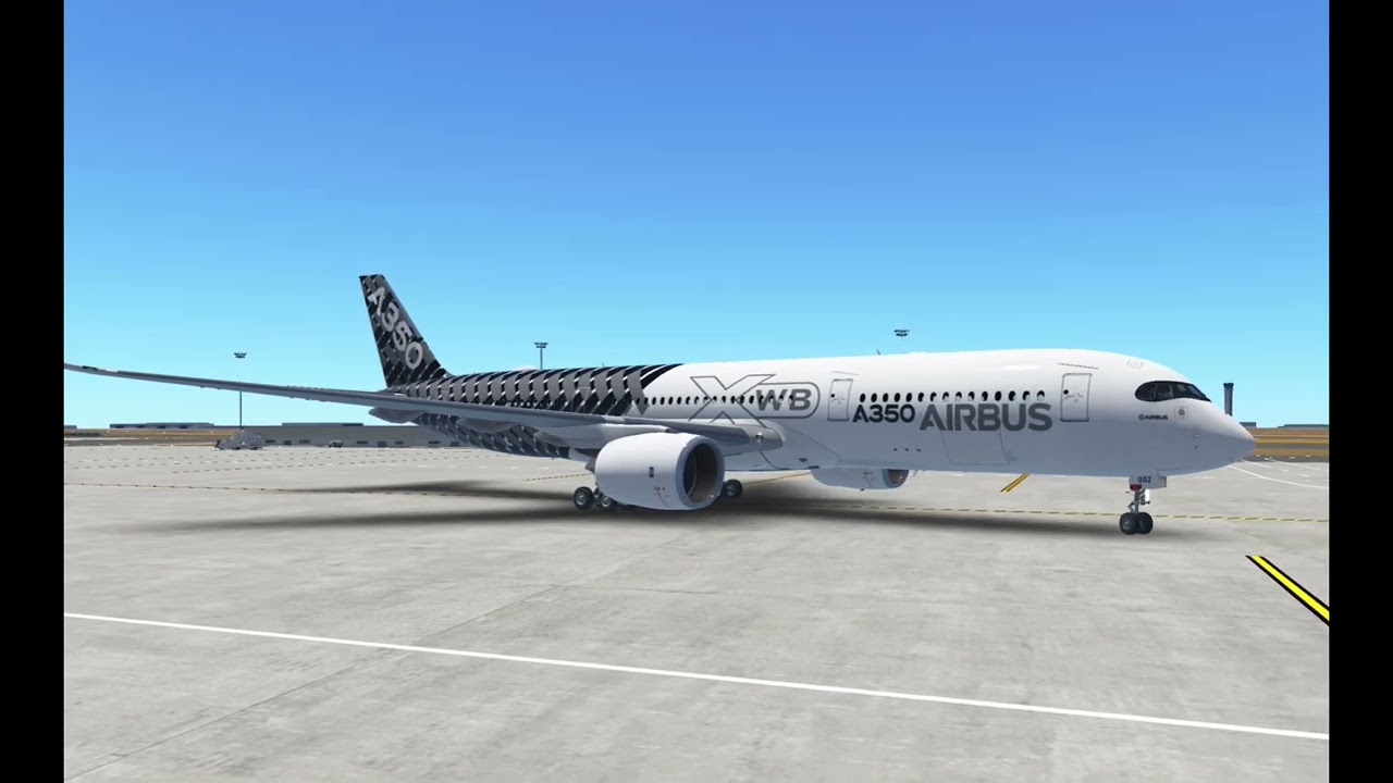 A350 beautiful arrival at O.R Tambo Int’l Airport (South Africa) - Infinite Flight