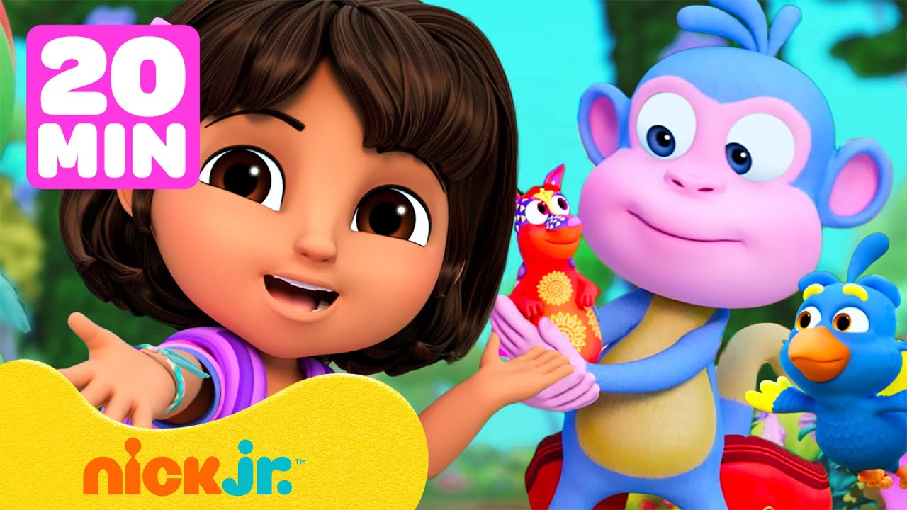 Даша | Самые смелые спасательные операции с Дорой! 🐥 | 20 минут | Nick Jr. Cyrillic