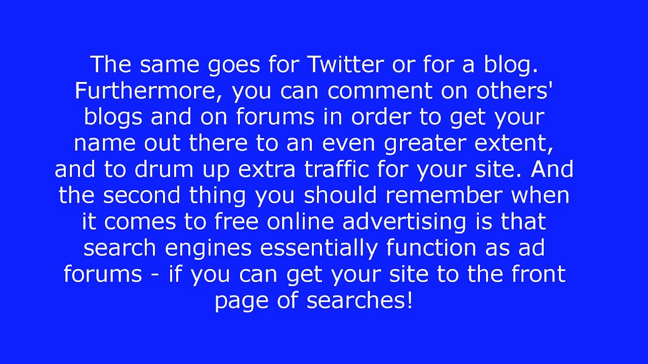 FREE and CHEAP Advertising Tactics