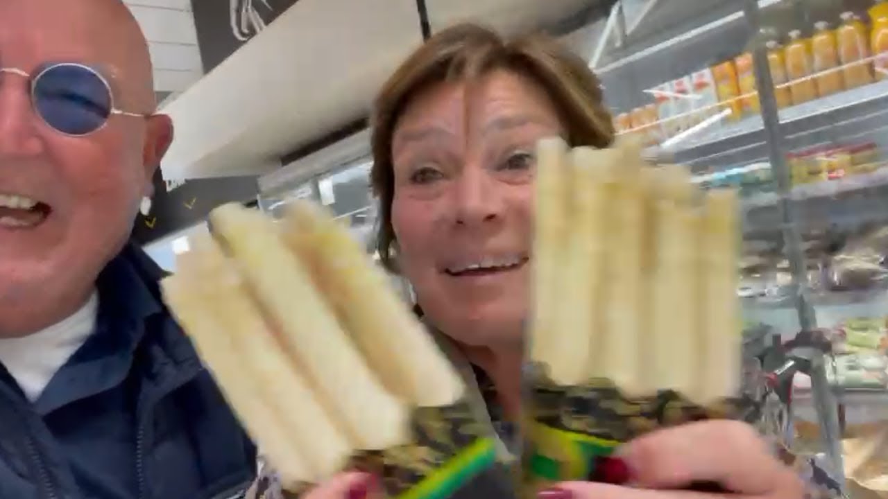 Feest! Witte asperges in Spanje!
