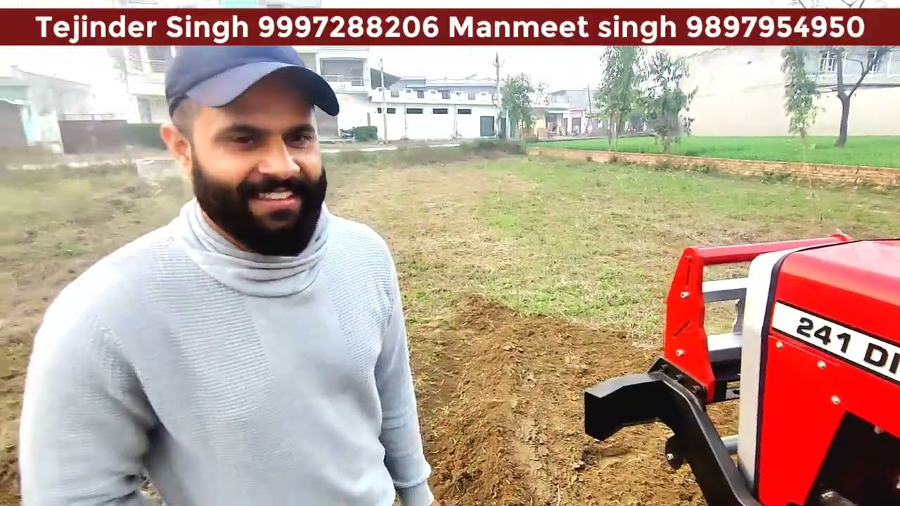 परम् के डीलर बोले इस रोटावेटर से टैक्टर बंद नहीं होता PRAM ROTAVTOR WITH MASSEY 241
