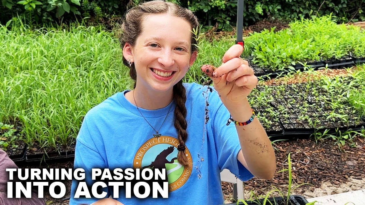 D214 Intern Sprouts New Dreams with the Prospect Heights Natural Resources Commission