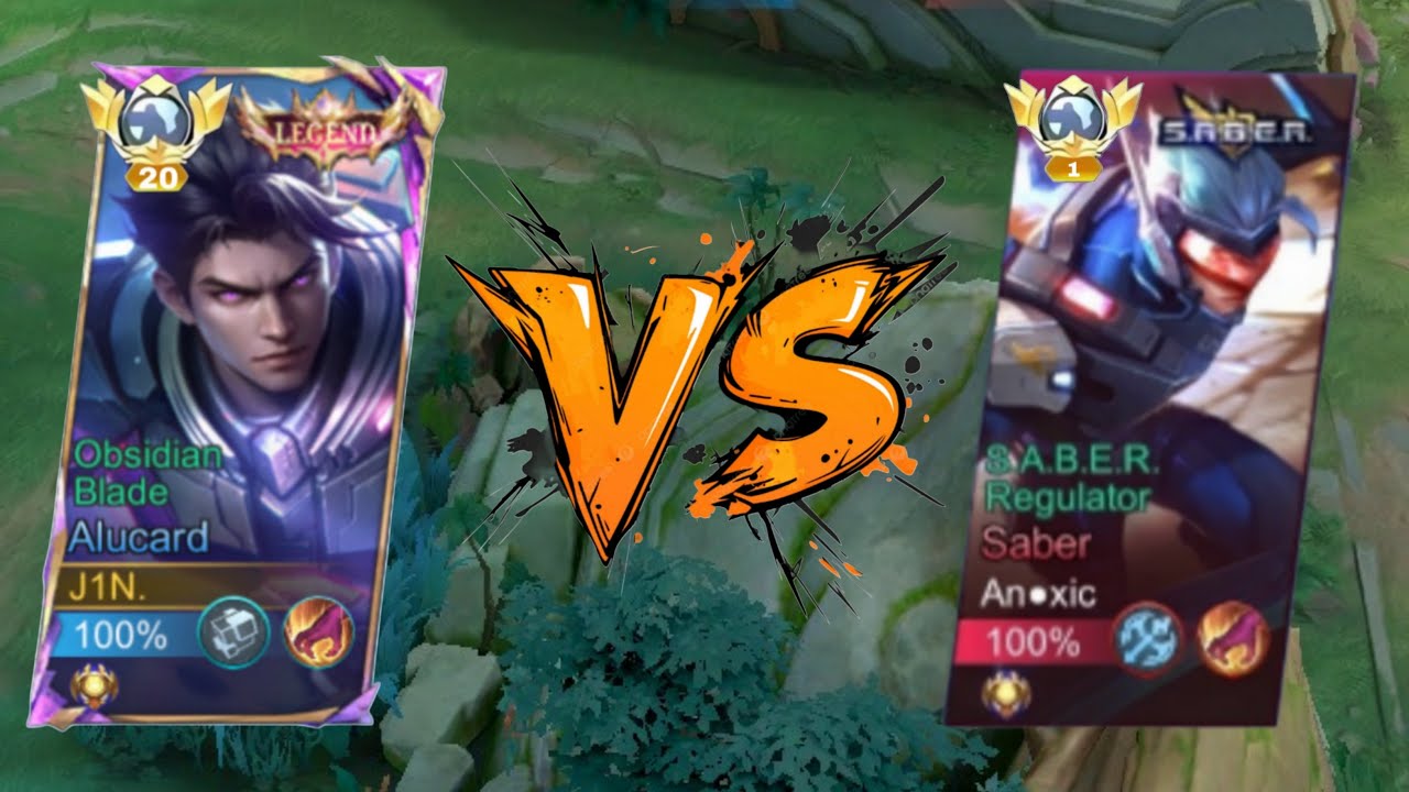 GLOBAL ALUCARD VS GLOBAL 1HIT COMBO SABER! WHOS THE BETTER JUNGLER? - MLBB