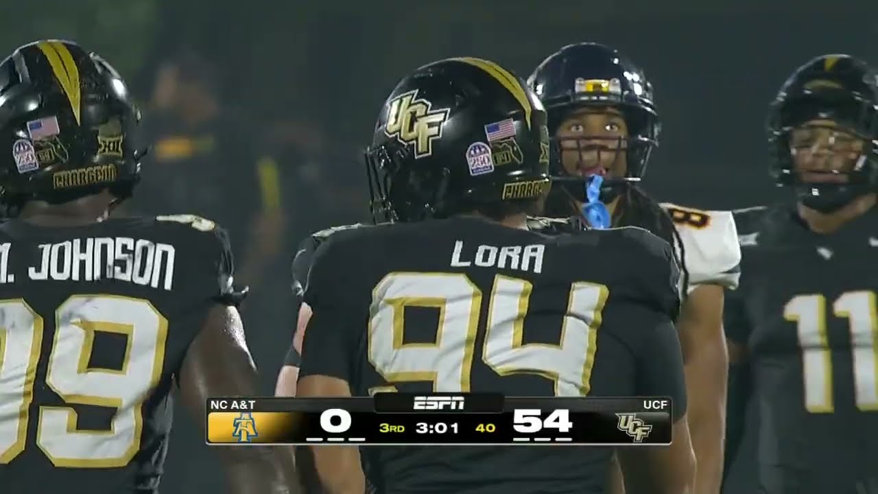 UCF Defense Top Tackles For Loss vs. N.C. A&T