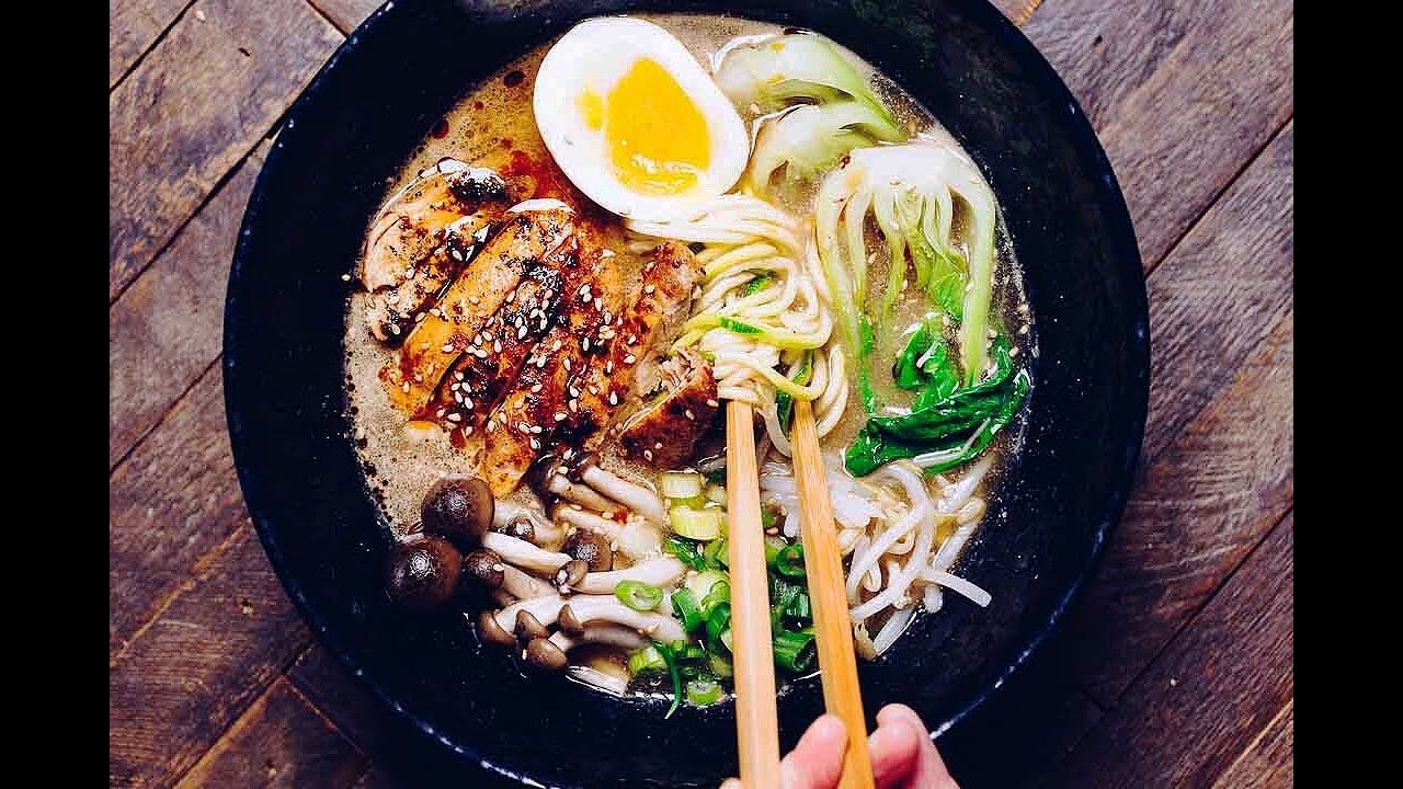 Whole30 Tantanmen Ramen (палео, без глютена, без сои, легко)