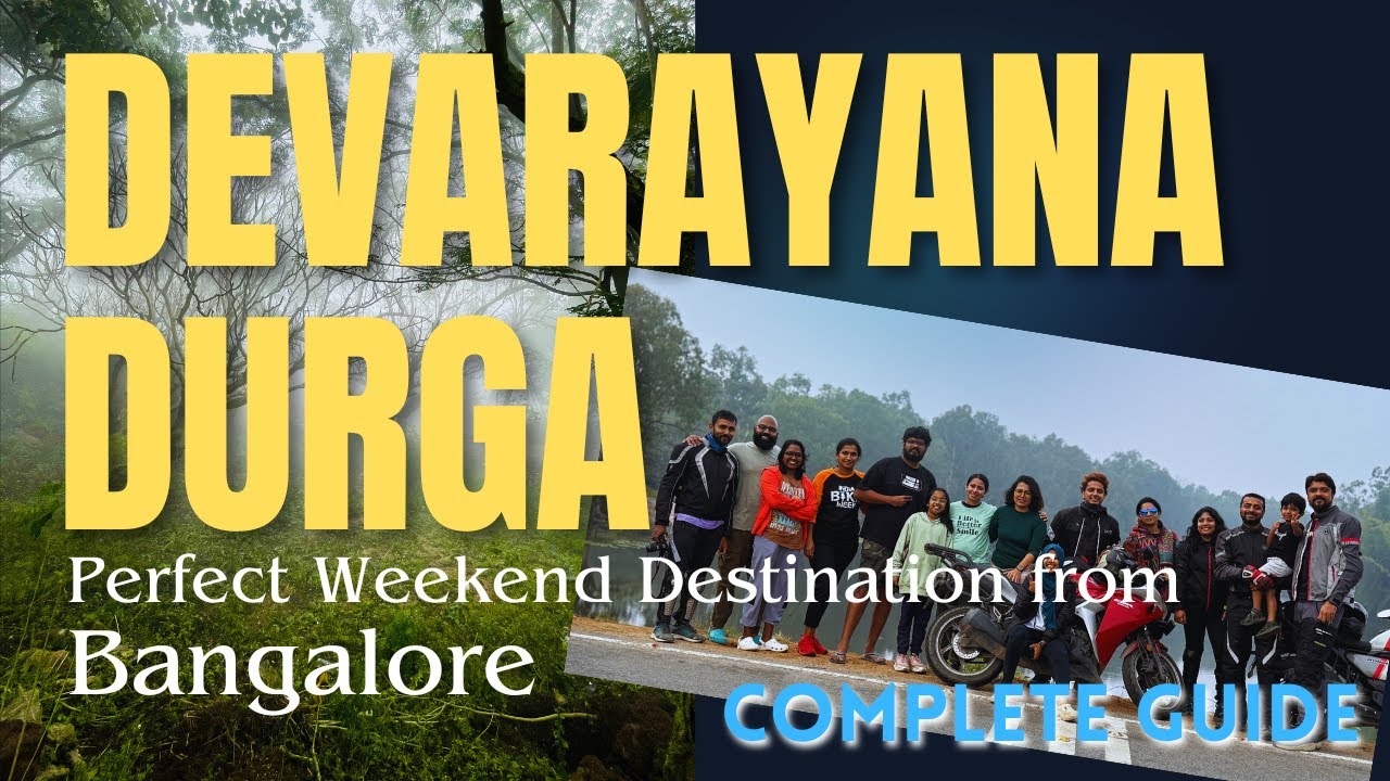 DD Hills | Devarayana Durga | Weekend Ride From Bangalore | Twin Temple | ManOnGlobe | Nov 2025