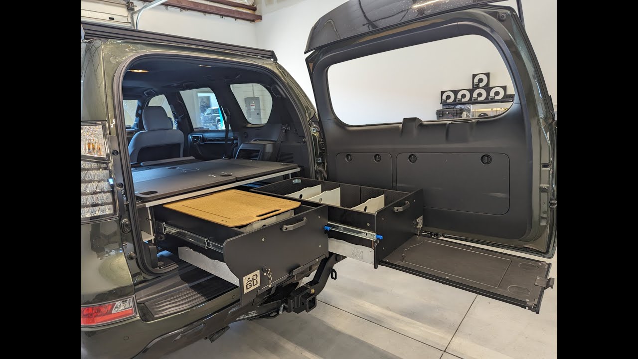 Installation Instructions: Air Down Gear Up SS1; GX460 Drawers And Sleeper