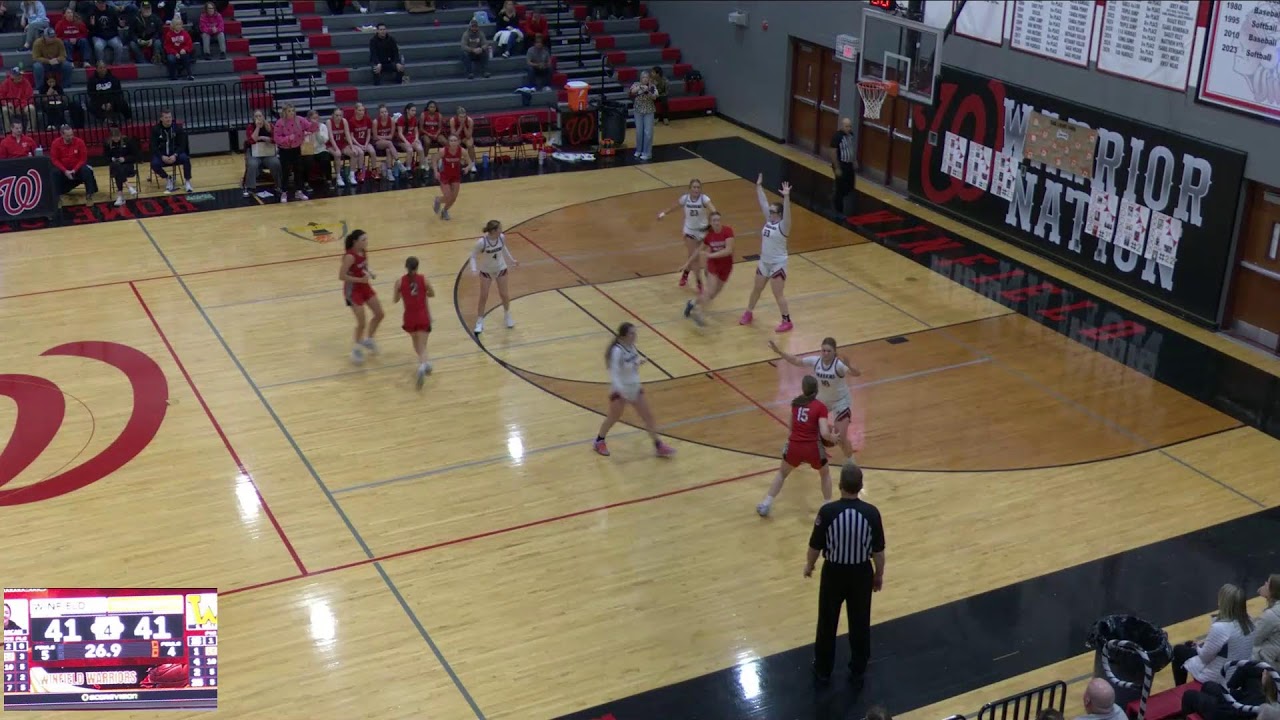 Winfield High School vs Warrenton High School Girls' Varsity Basketball