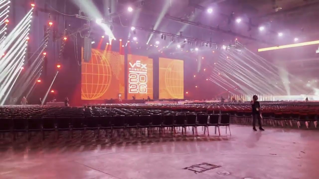 Entering the Dome has Security Called | Vex Worlds 2026 #vexrobotics #vexroboticscompetition