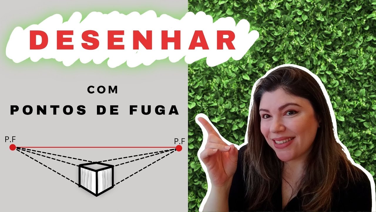 Como DESENHAR um cubo com dois PONTOS DE FUGA de forma FÁCIL. Tutorial - noções básicas.