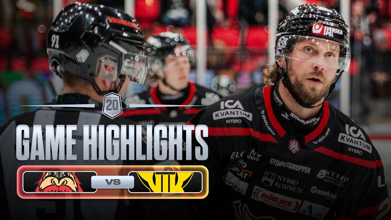 Nybro Vikings vs. Västerås | Highlights 12/10