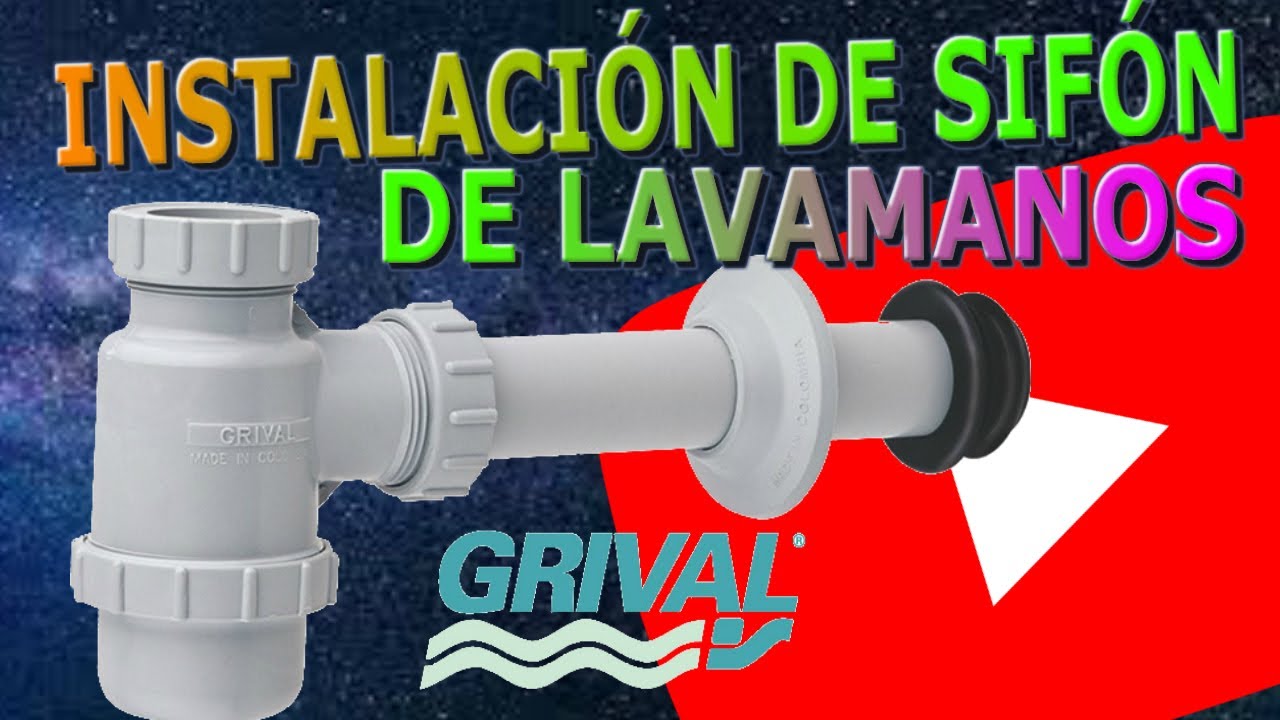 Instalaci&oacute;n de Sif&oacute;n de Lavamanos