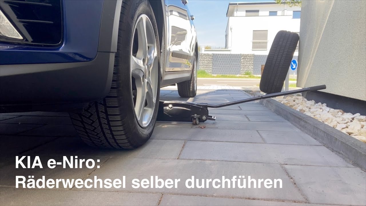 KIA e-Niro: Räderwechsel selber durchführen