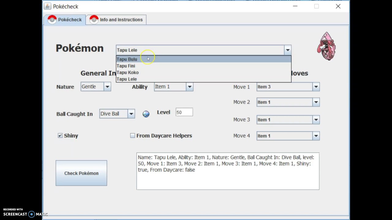 Pokécheck Sprint 2