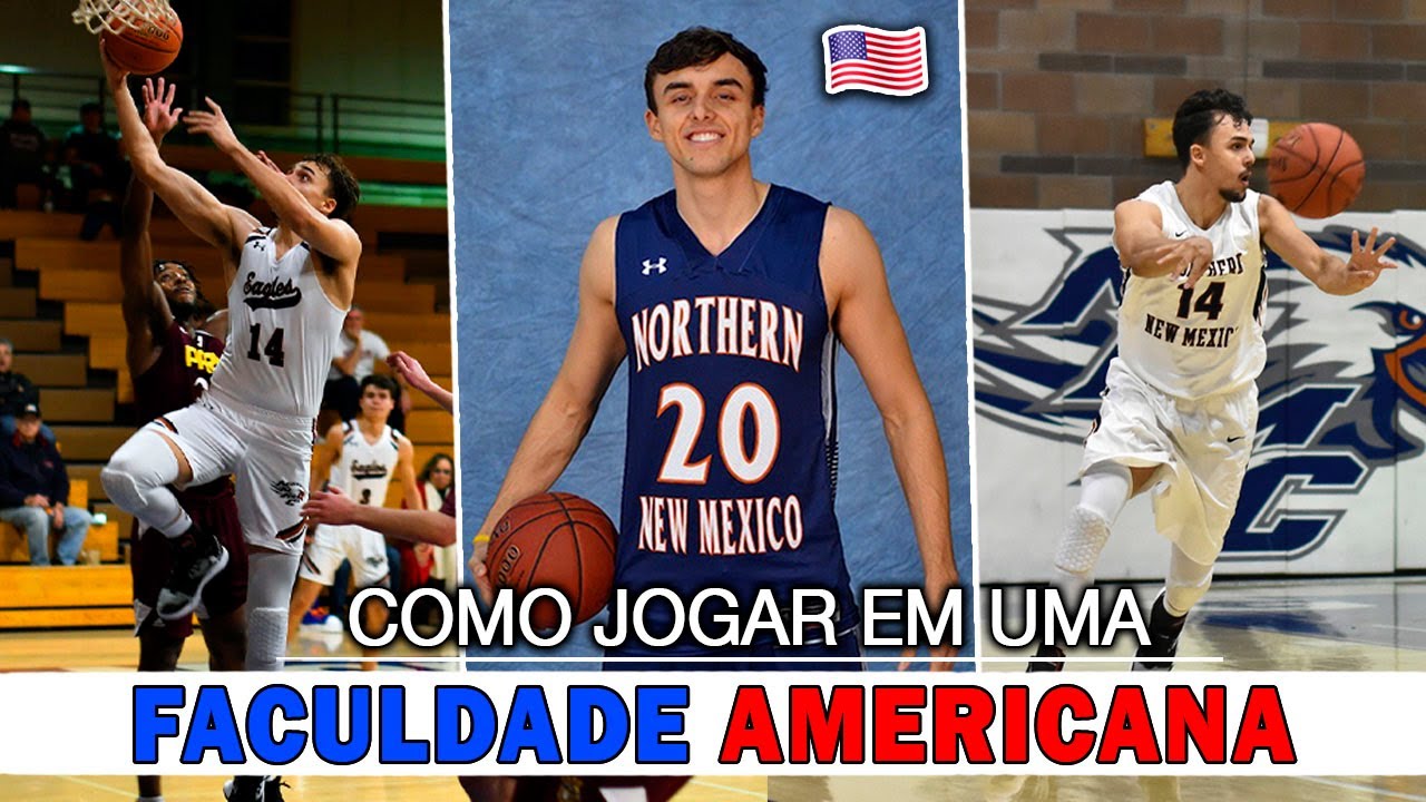 COMO JOGAR BASQUETE EM UMA FACULDADE AMERICANA! (Segredo Revelado)